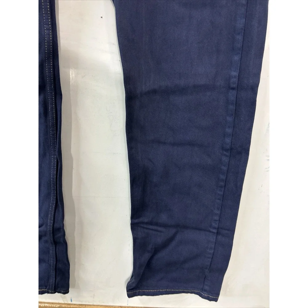 Levi's Coated Denim 505 Jeans 32x32 Indigo Blue Straight Leg Streetwear Gorpcore